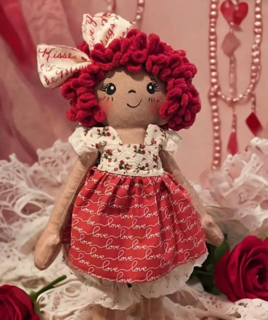 Rosalie, Raggedy Ann Style Heirloom Doll