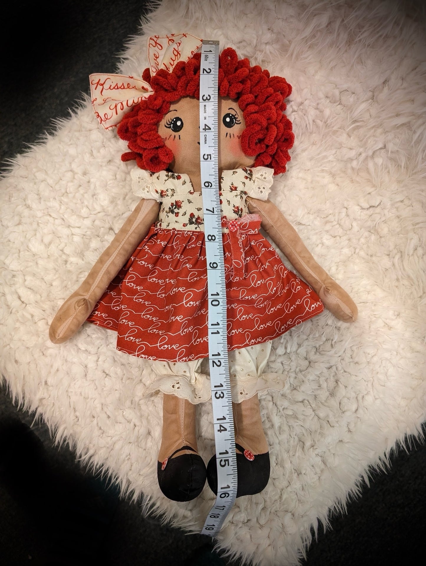 Rosalie, Raggedy Ann Style Heirloom Doll