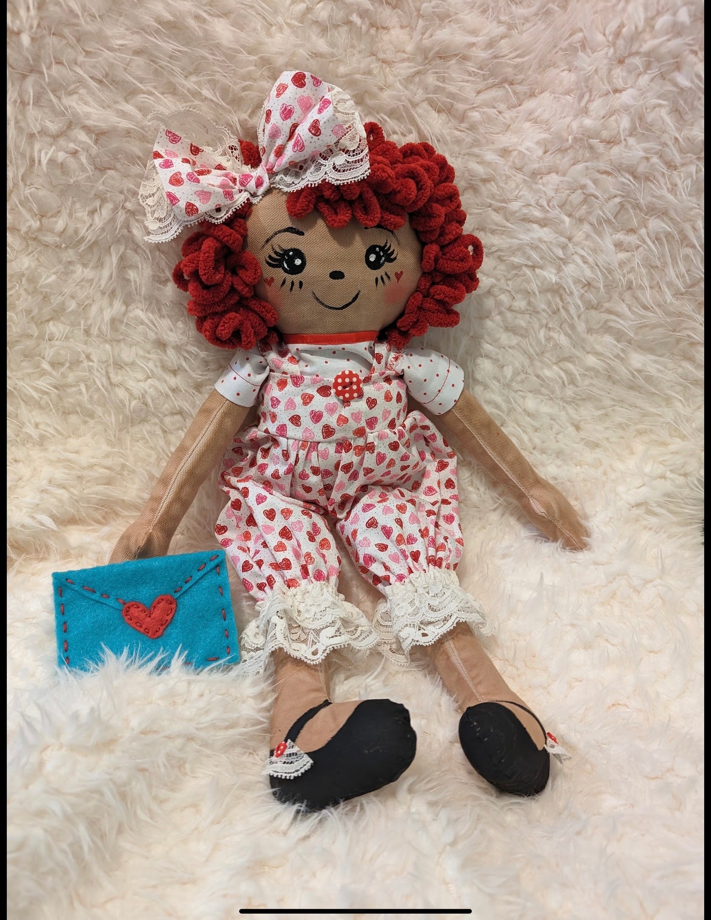 Hailey, Raggedy Ann Style Heirloom Doll