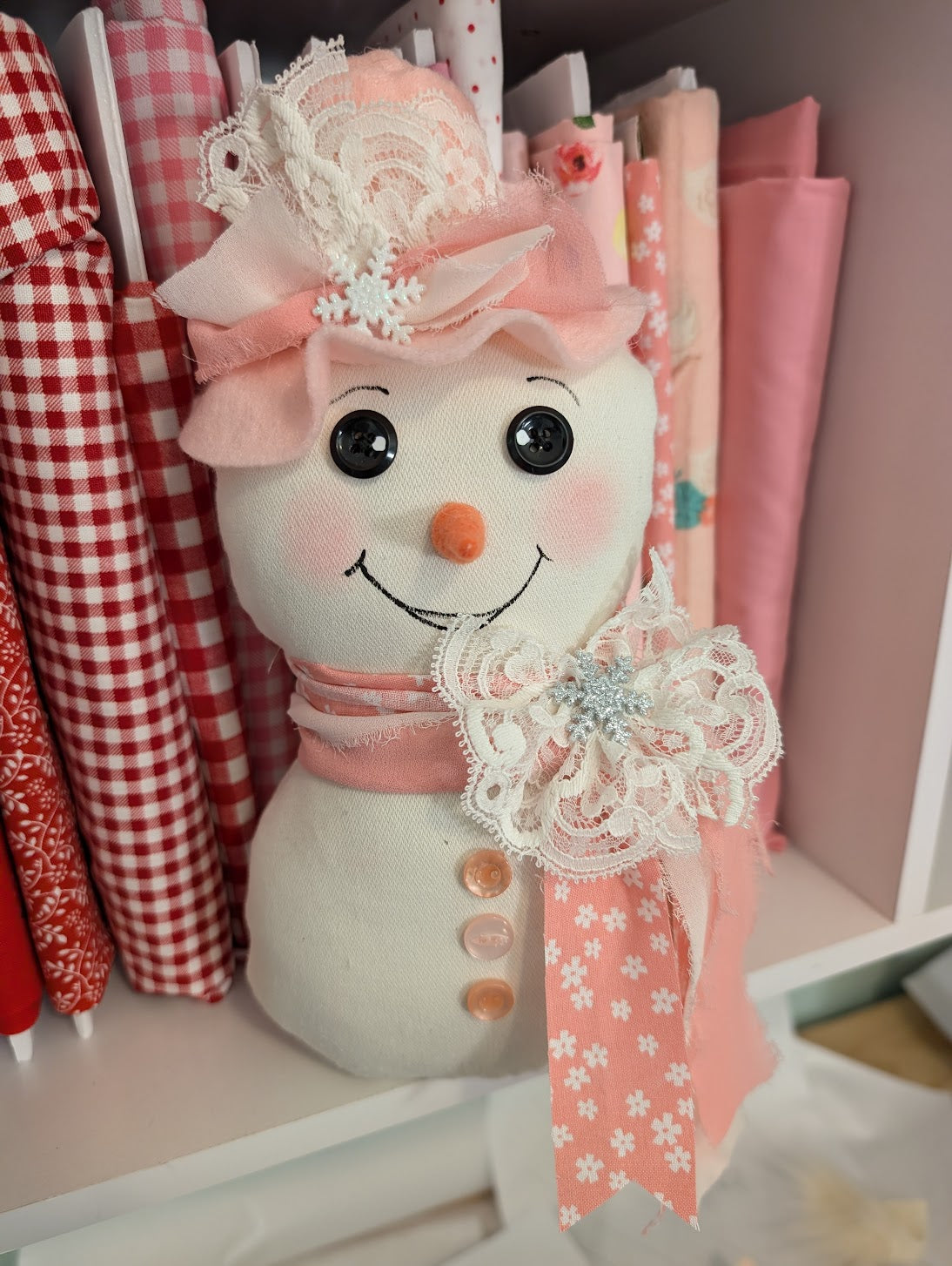 Plush Snowgirl