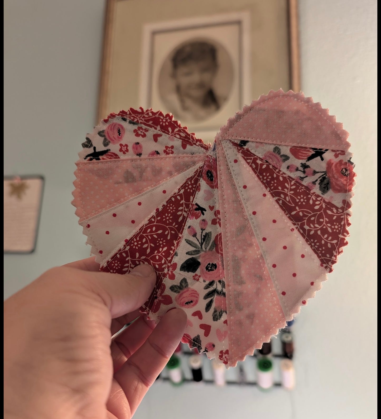 A Scrappy Hearts Bunting (PDF Pattern)