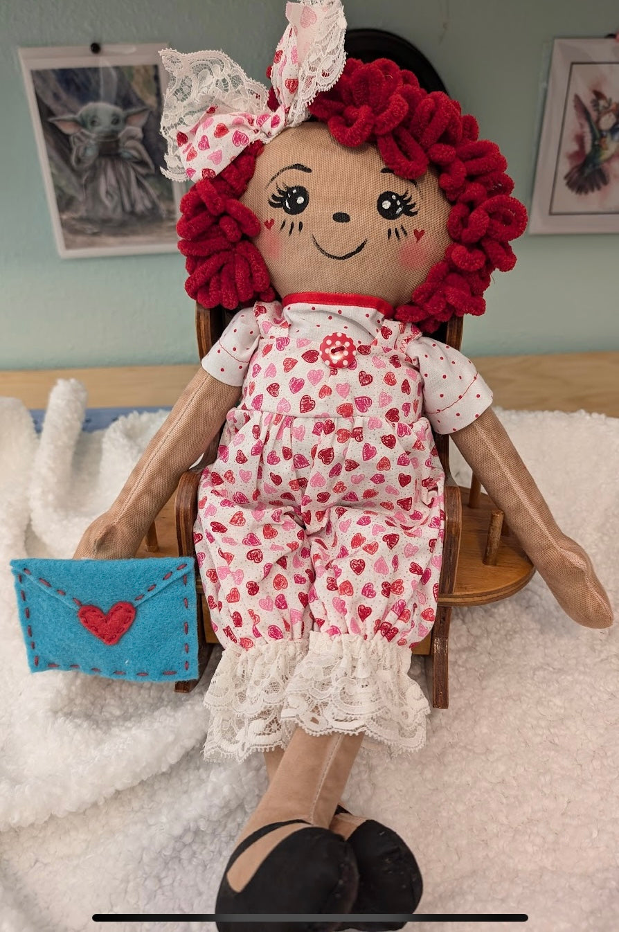 Hailey, Raggedy Ann Style Heirloom Doll