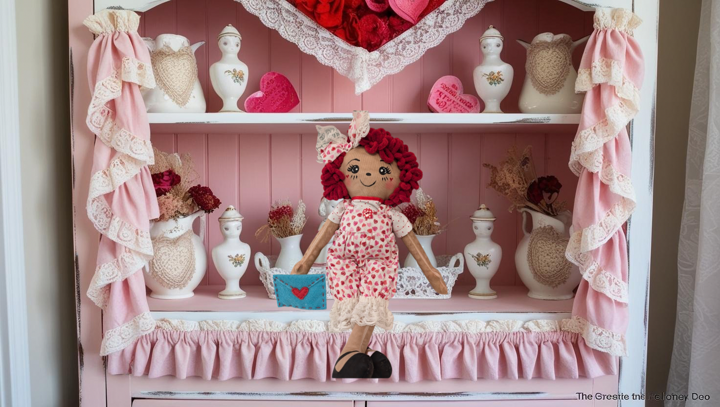 Hailey, Raggedy Ann Style Heirloom Doll