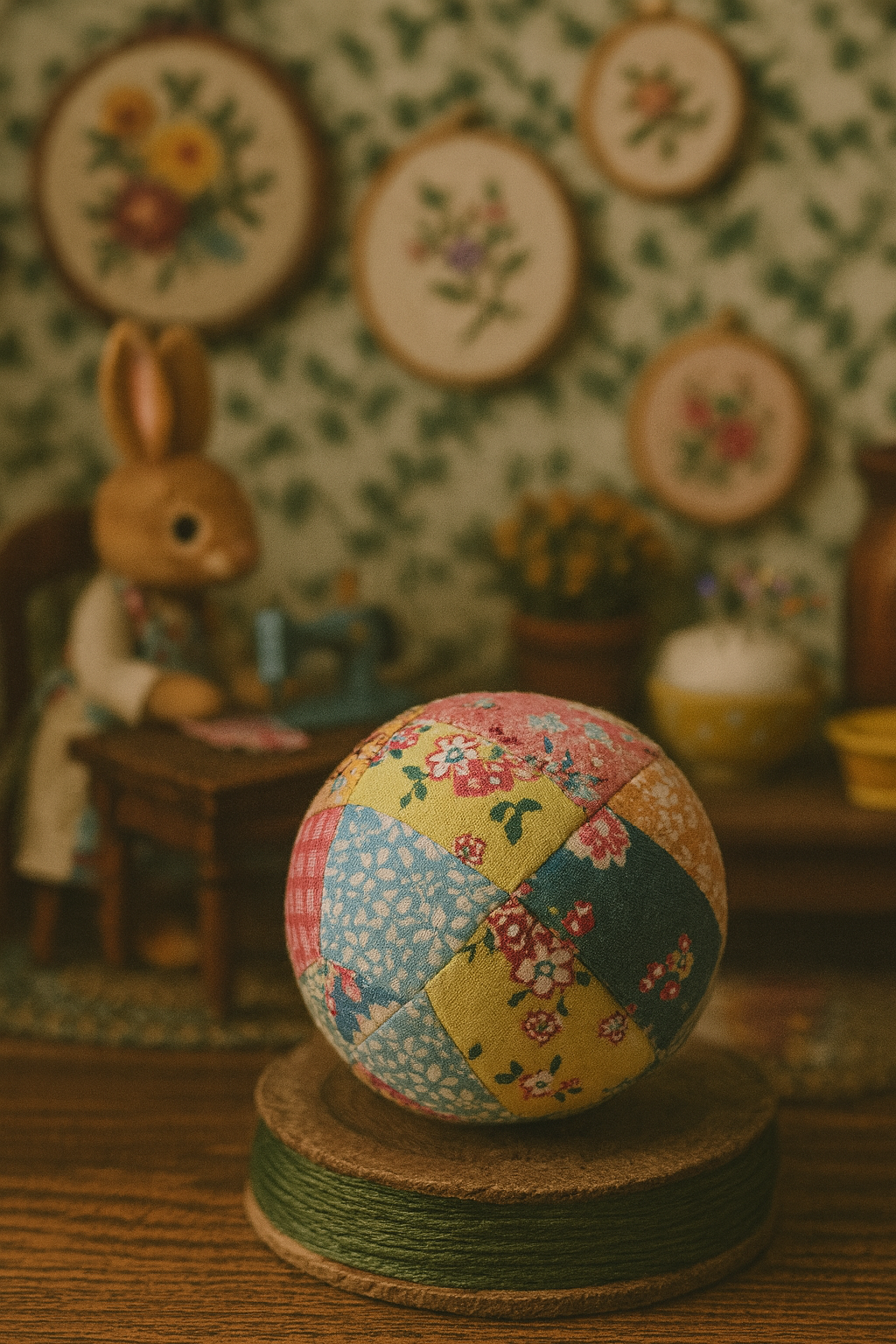 Honey’s Patchvine Ball – Free Sewing Pattern & Tutorial - Image 2